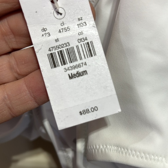 UpWest Henley style snap front,removable pads,high cut thigh one piece swimsuit - Picture 9 of 12